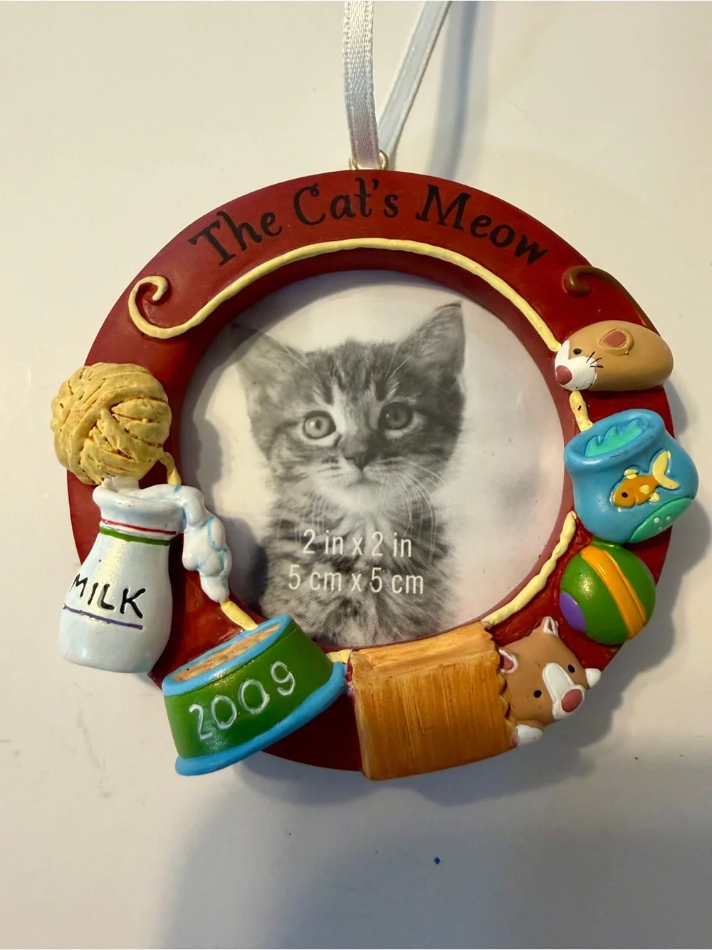 Hallmark Westmar Ensco Animal Christmas Ornaments Medium Resin Set Of 3 Hanging